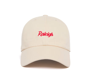 Raleigh Microscript Dad II wool baseball cap