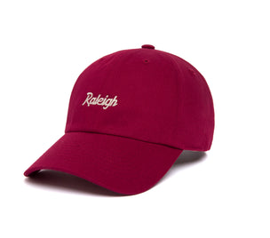 Raleigh Microscript Dad wool baseball cap