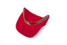 Clean Red Gabardine
    wool baseball cap indicator