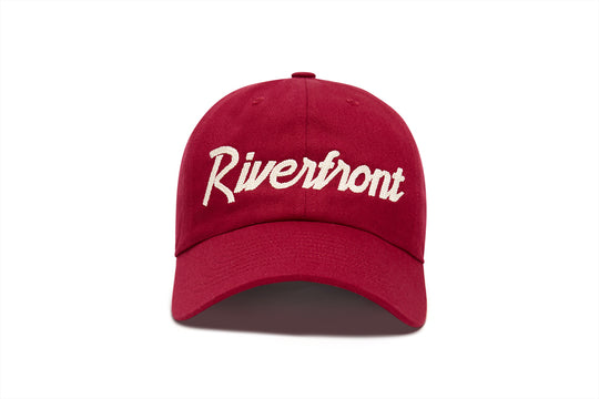 Riverfront Chain Dad wool baseball cap