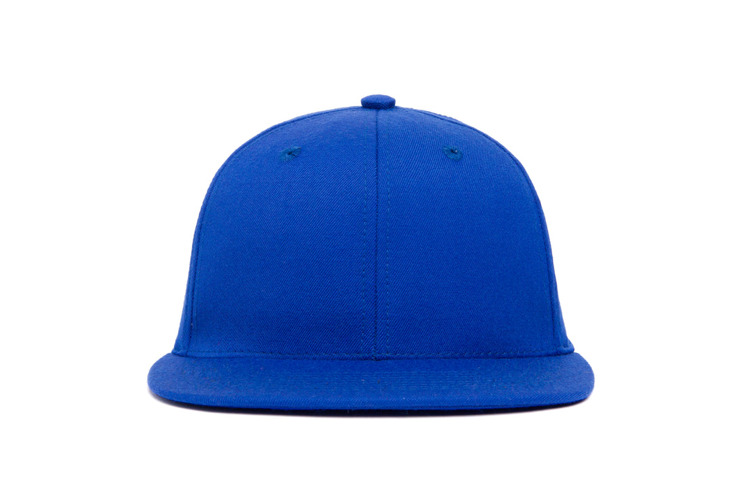 Clean Royal Gabardine wool baseball cap