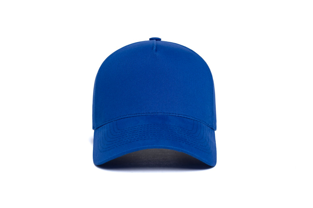 Clean Royal Brushed Twill 5-Panel wool baseball cap