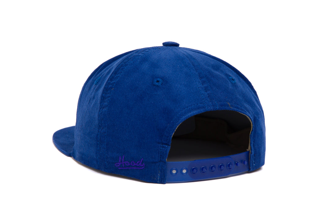Clean Royal 21-Wale CORD wool baseball cap