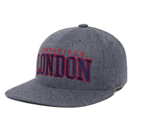 London Art wool baseball cap