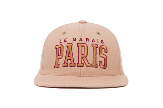 Paris Art wool baseball cap