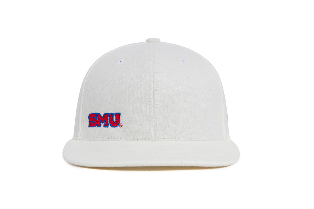 SMU Offset Wordmark Chain Wool wool baseball cap