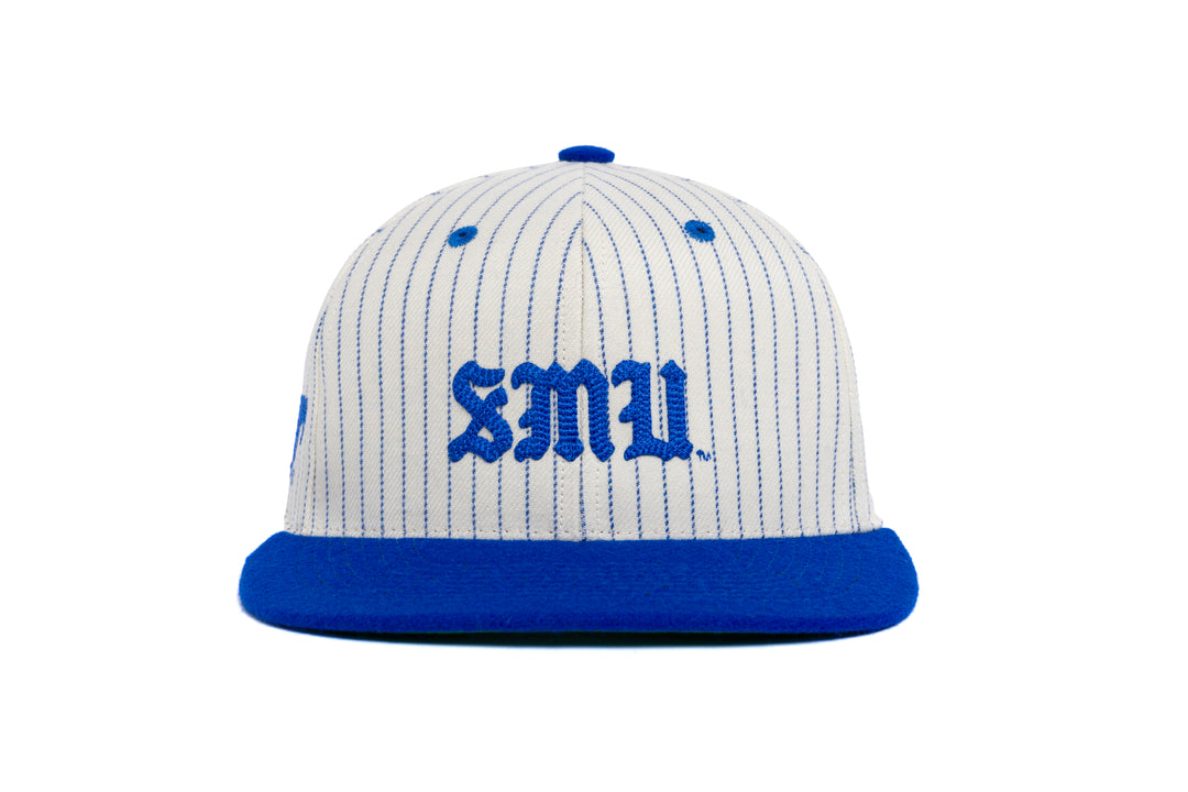 SMU Olde 3D Chain Pinstripe Two Tone wool baseball cap