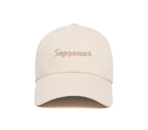 Sagaponack Microscript Dad wool baseball cap