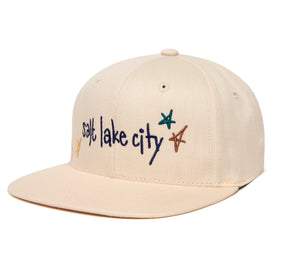 Salt Lake City Scribble wool baseball cap