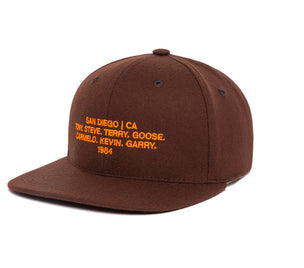 San Diego 1984 Name II wool baseball cap