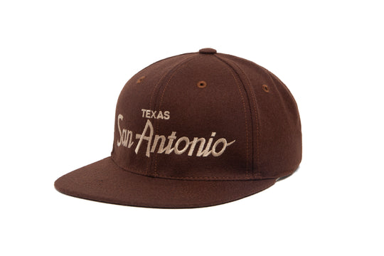 San Antonio wool baseball cap