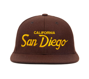 San Diego wool baseball cap