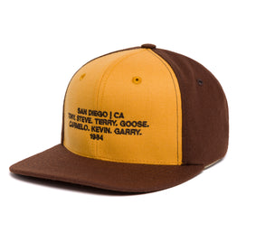 San Diego 1984 Name wool baseball cap