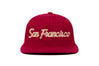 San Francisco
    wool baseball cap indicator