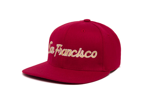 San Francisco wool baseball cap