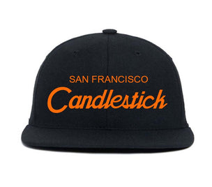 Candlestick wool baseball cap