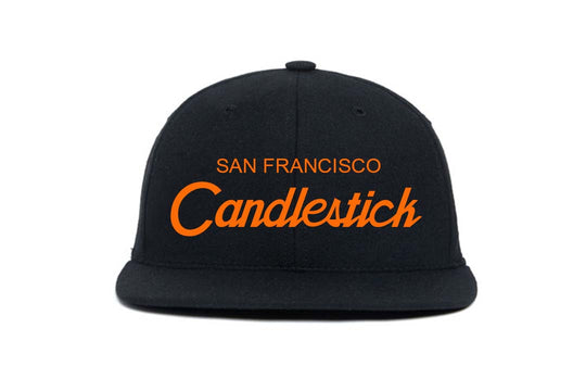 Candlestick wool baseball cap