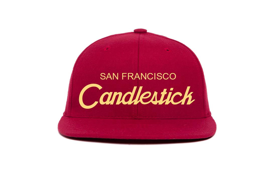 Candlestick II wool baseball cap