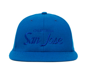 San Jose wool baseball cap