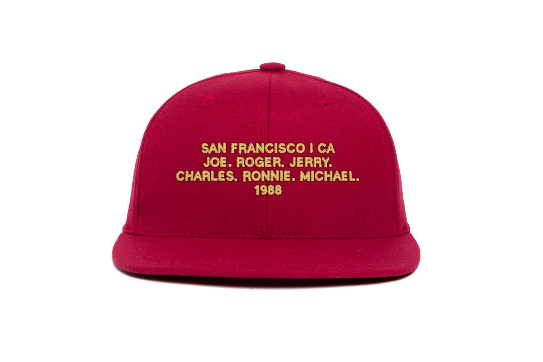 San Francisco 1988 Name wool baseball cap