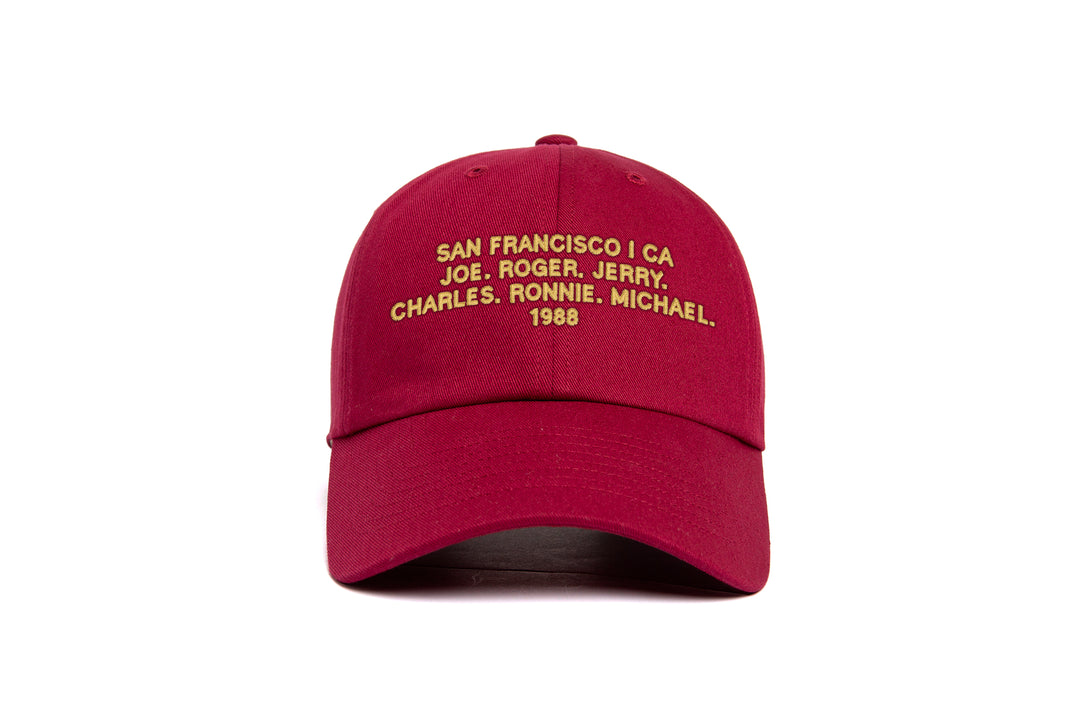 San Francisco 1988 Name Dad wool baseball cap