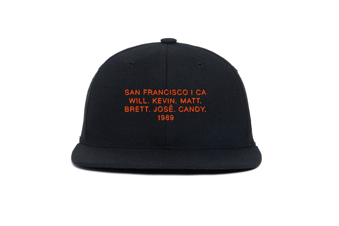 San Francisco 1989 Name wool baseball cap
