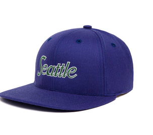 Seattle II wool baseball cap