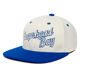 Sheepshead Bay 3D Tilt Two Tone wool baseball cap