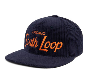 South Loop 6-Wale Cord wool baseball cap
