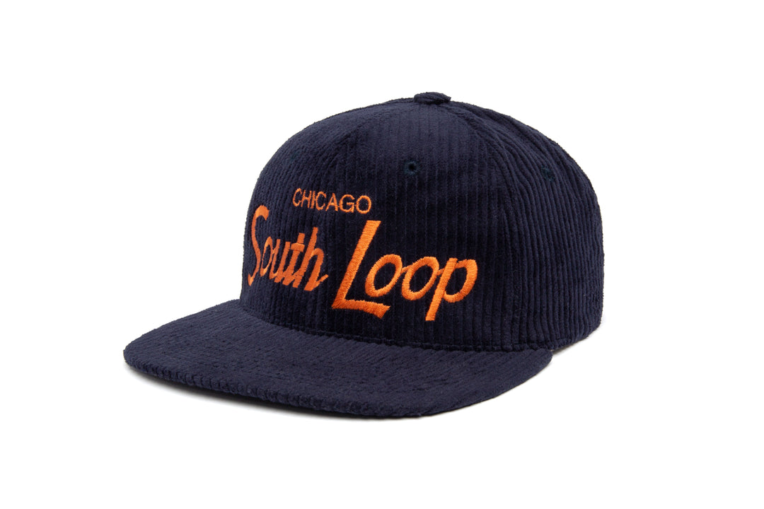 South Loop 6-Wale Cord wool baseball cap