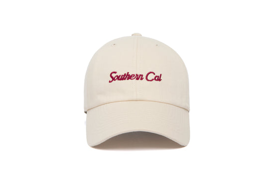 Southern Cal Microscript Dad wool baseball cap