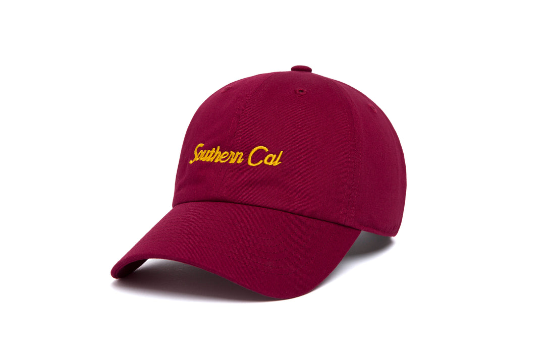 Southern Cal Microscript Dad wool baseball cap