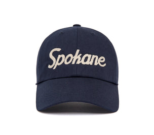 Spokane Chain Dad wool baseball cap