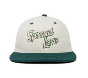 Spread Love 3D Tilt Two Tone wool baseball cap