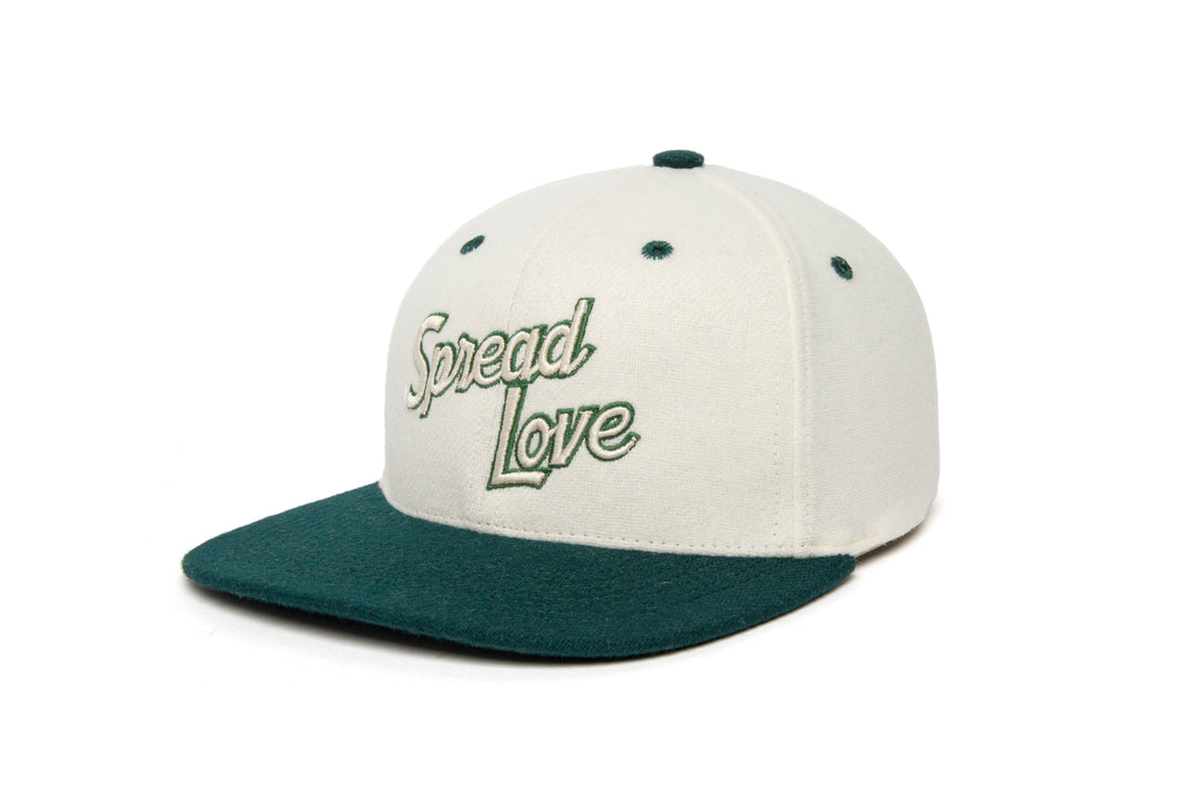 Spread Love 3D Tilt Two Tone wool baseball cap