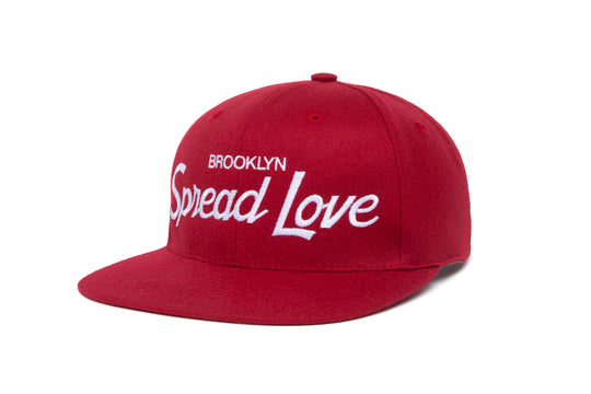 Spread Love III wool baseball cap