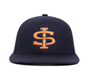 Staten Island 3D Interlock wool baseball cap