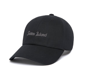 Staten Island Microscript Dad wool baseball cap