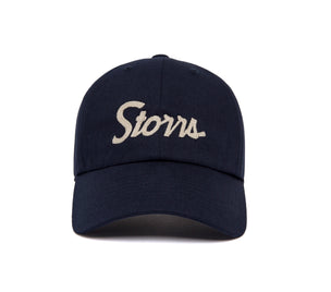 Storrs Chain Dad wool baseball cap