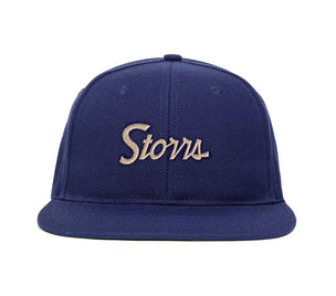 Storrs Chain Fitted wool baseball cap