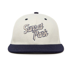Sunset Park 3D Tilt Two Tone wool baseball cap