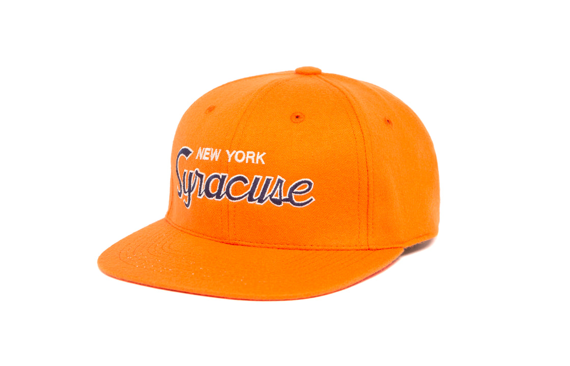 Syracuse wool baseball cap