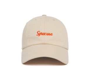 Syracuse Microscript Dad II wool baseball cap