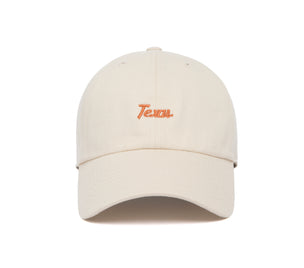 Texas Microscript Dad wool baseball cap
