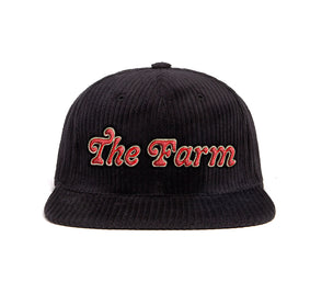 The Farm Bubble Chain 6-Wale Cord wool baseball cap