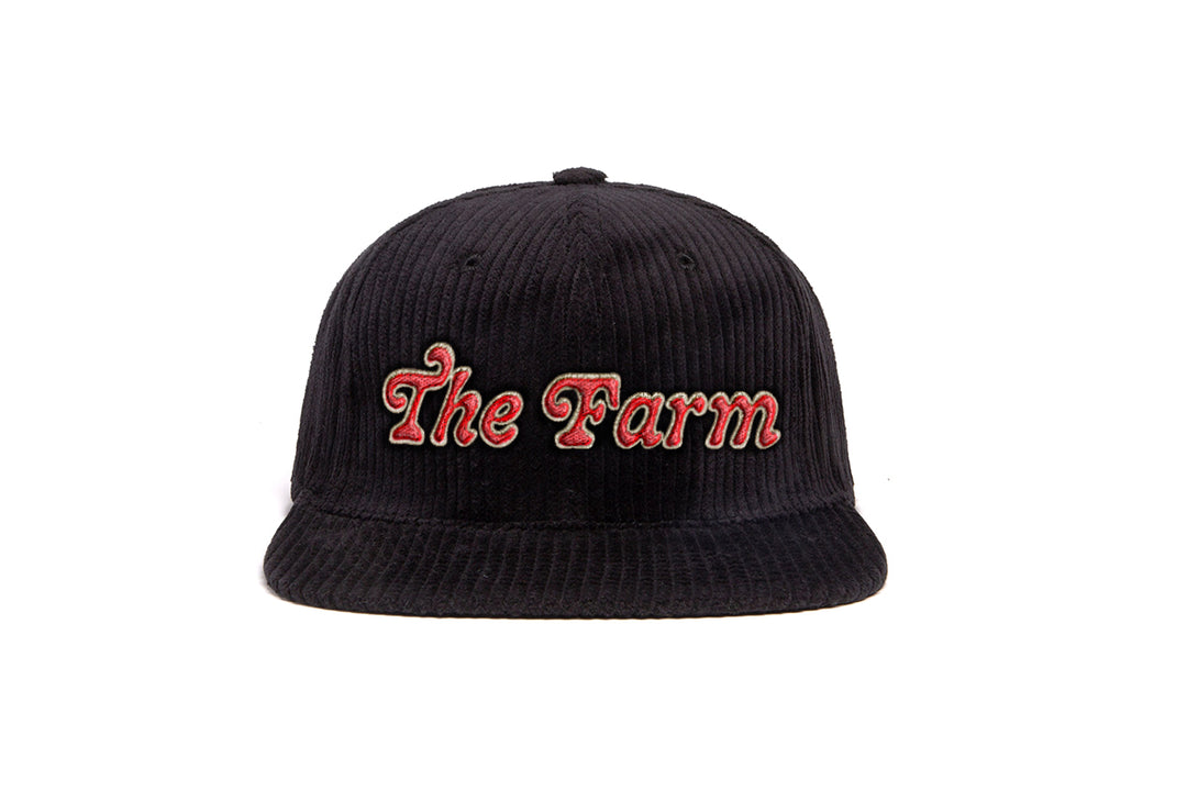 The Farm Bubble Chain 6-Wale Cord wool baseball cap