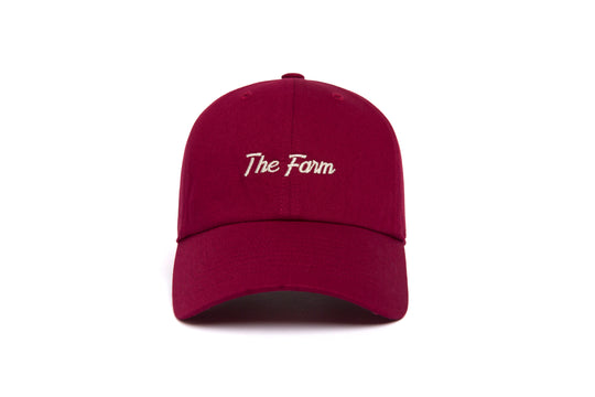 The Farm Microscript Dad wool baseball cap
