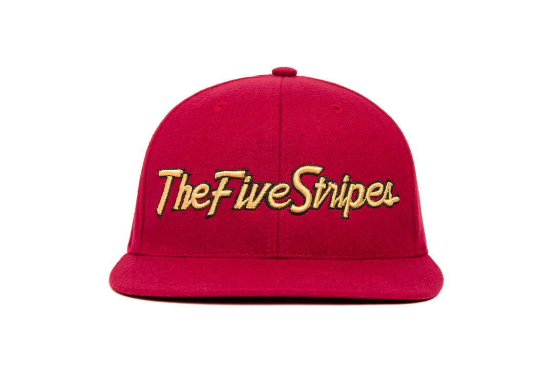 The Five Stripes 3D wool baseball cap