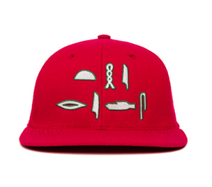 The Reds Hieroglyphic wool baseball cap