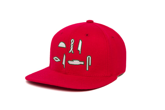 The Reds Hieroglyphic wool baseball cap